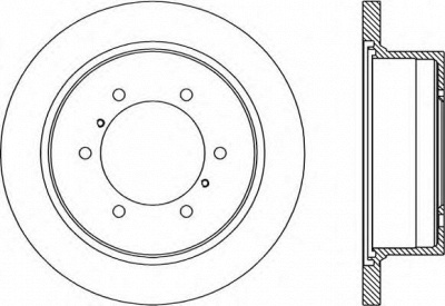 OPEN PARTS bda179010 -  Тормозной диск